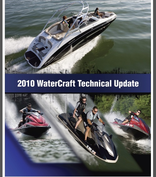 Product picture 2010 Yamaha Waverunners_Sportboat Technical Update Manual