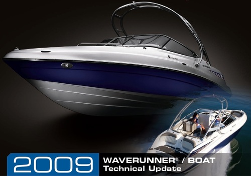 Product picture 2009 Yamaha Waverunners_Sportboats Technical Update Manual