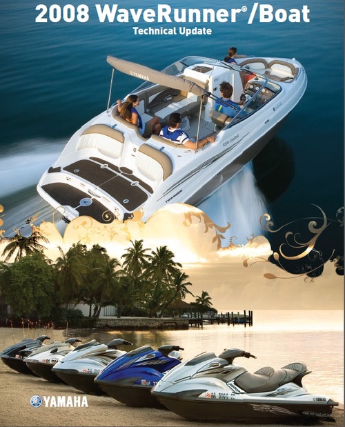 Product picture 2008 Yamaha Waverunners_Sportboats Technical Update Manual