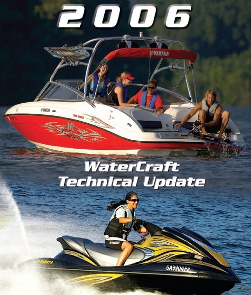 Product picture 2006 Yamaha Waverunners_Sportboats Technical Update Manual