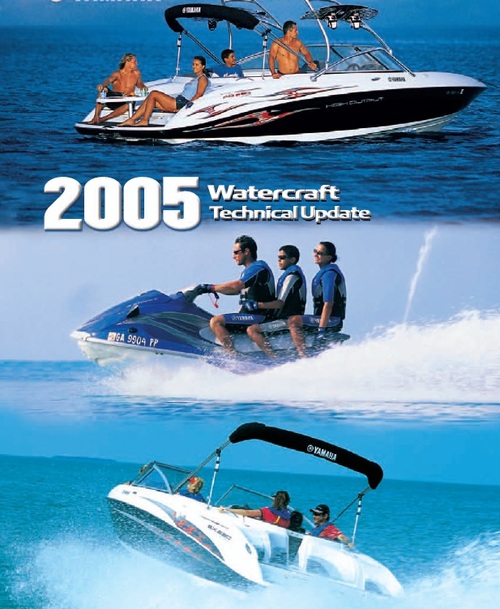 Product picture 2005 Yamaha Waverunners_Sportboats Technical Update Manual